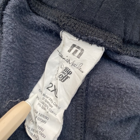 Travis Matthew Men's 2XL Joggers Cloud Pants Black Drawstring Sweatpants Comfort - Picture 5 of 10